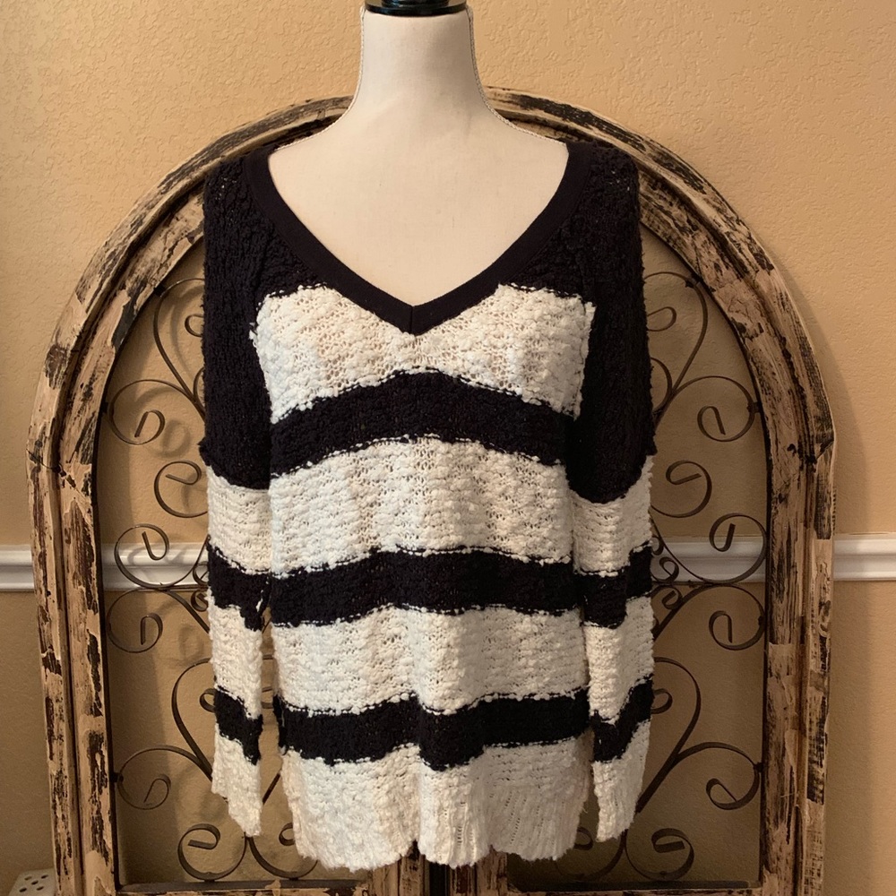 Free People 'Songbird' Stripe Pullover - image 5